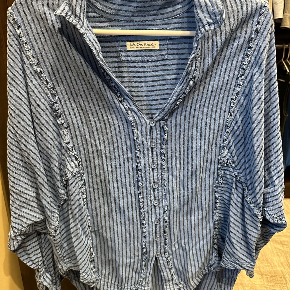 We the free One and Only Stripe Top